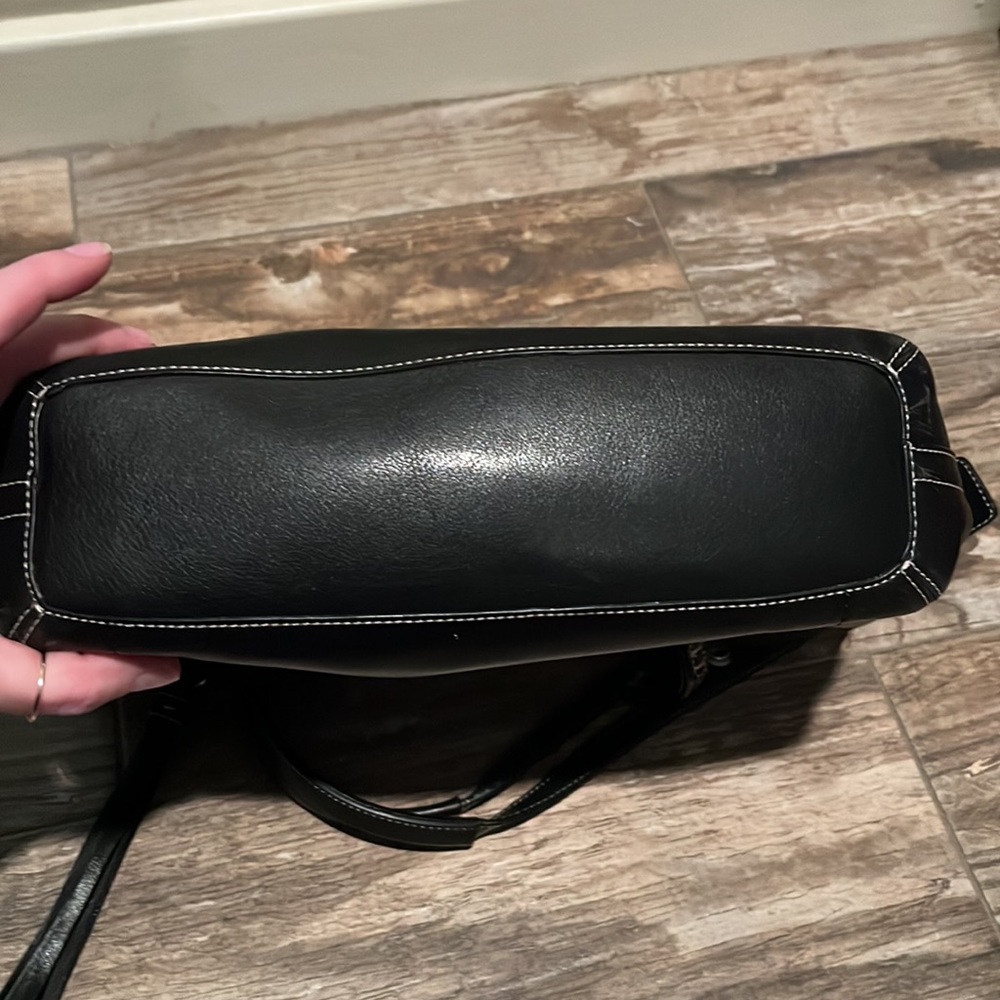 Black Leather Shoulder Bag - Picture 9 of 9